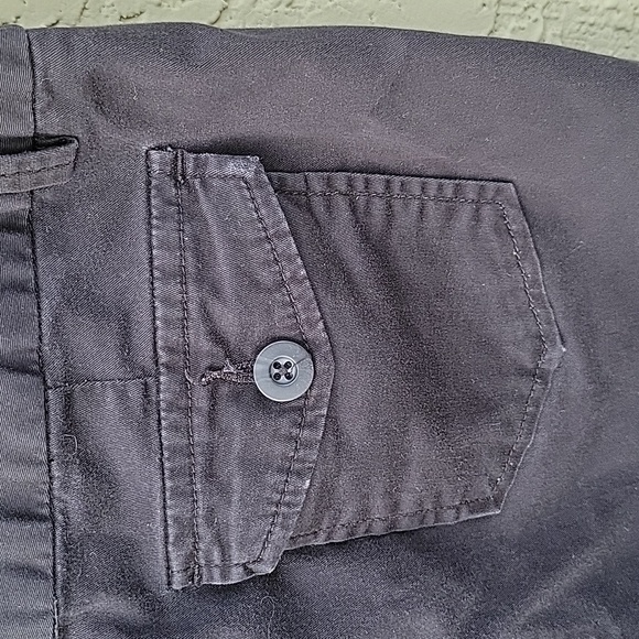 Vintage Black Style & Co Cotton Pants 10 Petite - Picture 6 of 7
